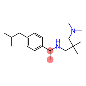 {2-[(dimethylamino)methyl]-2-methylpropyl}({1-[4-(2-methylpropyl)phenyl]ethyl})amine