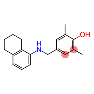 2,6-dimethyl-4-[(5,6,7,8-tetrahydronaphthalen-1-ylamino)methyl]phenol