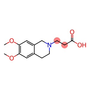 3-(6,7-dimethoxy-1,2,3,4-tetrahydroisoquinolin-2-yl)propanoic acid