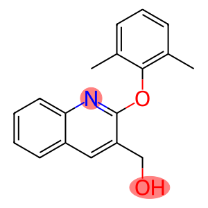 [2-(2,6-dimethylphenoxy)quinolin-3-yl]methanol