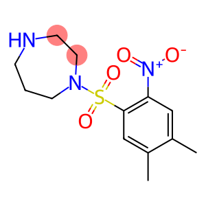 1-[(4,5-dimethyl-2-nitrobenzene)sulfonyl]-1,4-diazepane