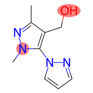 [1,3-dimethyl-5-(1H-pyrazol-1-yl)-1H-pyrazol-4-yl]methanol