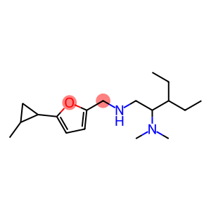 [2-(dimethylamino)-3-ethylpentyl]({[5-(2-methylcyclopropyl)furan-2-yl]methyl})amine