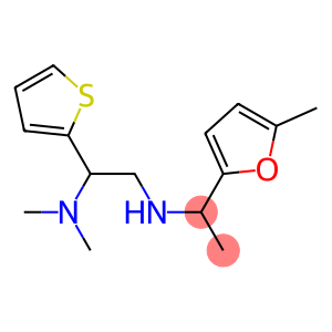 [2-(dimethylamino)-2-(thiophen-2-yl)ethyl][1-(5-methylfuran-2-yl)ethyl]amine