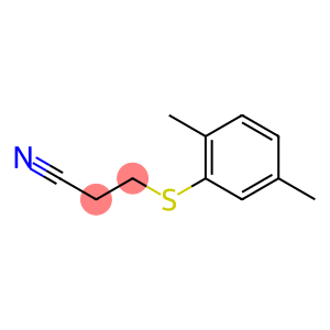 3-[(2,5-dimethylphenyl)sulfanyl]propanenitrile