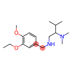 [2-(dimethylamino)-3-methylbutyl][(3-ethoxy-4-methoxyphenyl)methyl]amine