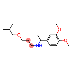 [1-(3,4-dimethoxyphenyl)ethyl][3-(2-methylpropoxy)propyl]amine