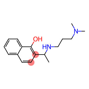 2-(1-{[3-(dimethylamino)propyl]amino}ethyl)naphthalen-1-ol