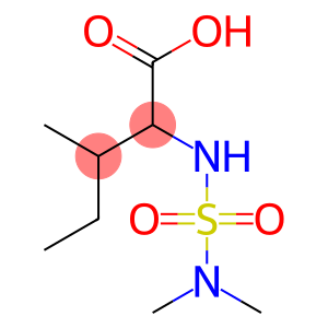 2-[(dimethylsulfamoyl)amino]-3-methylpentanoic acid