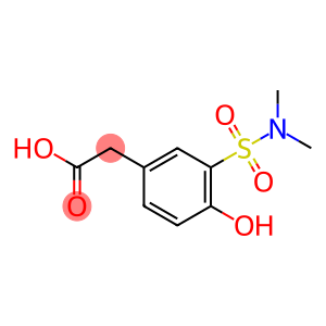 {3-[(dimethylamino)sulfonyl]-4-hydroxyphenyl}acetic acid