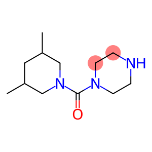 1-[(3,5-dimethylpiperidin-1-yl)carbonyl]piperazine