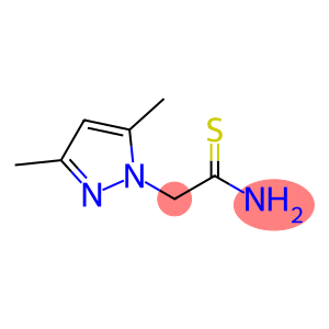 2-(3,5-dimethyl-1H-pyrazol-1-yl)ethanethioamide