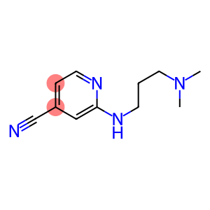 2-{[3-(dimethylamino)propyl]amino}isonicotinonitrile