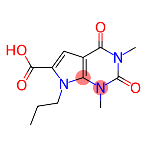 1,3-dimethyl-2,4-dioxo-7-propyl-1H,2H,3H,4H,7H-pyrrolo[2,3-d]pyrimidine-6-carboxylic acid