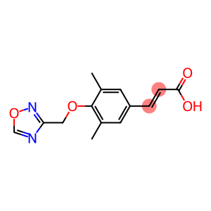 3-[3,5-dimethyl-4-(1,2,4-oxadiazol-3-ylmethoxy)phenyl]prop-2-enoic acid