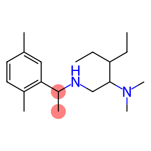 [2-(dimethylamino)-3-ethylpentyl][1-(2,5-dimethylphenyl)ethyl]amine