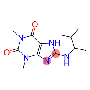 1,3-dimethyl-8-[(3-methylbutan-2-yl)amino]-2,3,6,7-tetrahydro-1H-purine-2,6-dione