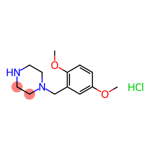 1-[(2,5-dimethoxyphenyl)methyl]piperazine hydrochloride