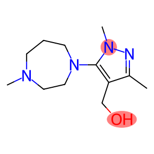 [1,3-dimethyl-5-(4-methyl-1,4-diazepan-1-yl)-1H-pyrazol-4-yl]methanol