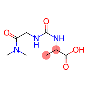 2-[({[2-(dimethylamino)-2-oxoethyl]amino}carbonyl)amino]propanoic acid