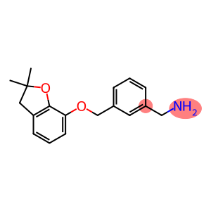 (3-{[(2,2-dimethyl-2,3-dihydro-1-benzofuran-7-yl)oxy]methyl}phenyl)methanamine