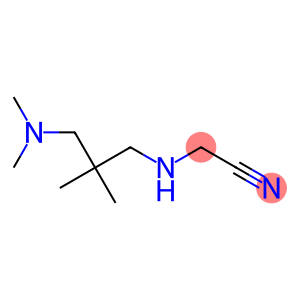 2-({2-[(dimethylamino)methyl]-2-methylpropyl}amino)acetonitrile