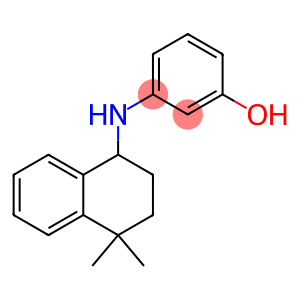 3-[(4,4-dimethyl-1,2,3,4-tetrahydronaphthalen-1-yl)amino]phenol