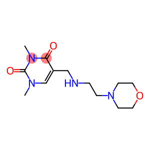 1,3-dimethyl-5-({[2-(morpholin-4-yl)ethyl]amino}methyl)-1,2,3,4-tetrahydropyrimidine-2,4-dione