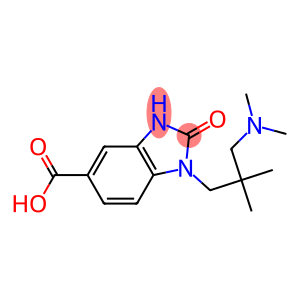 1-{2-[(dimethylamino)methyl]-2-methylpropyl}-2-oxo-2,3-dihydro-1H-1,3-benzodiazole-5-carboxylic acid