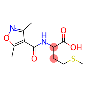 2-[(3,5-dimethyl-1,2-oxazol-4-yl)formamido]-4-(methylsulfanyl)butanoic acid