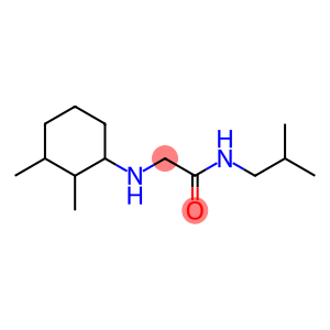 2-[(2,3-dimethylcyclohexyl)amino]-N-(2-methylpropyl)acetamide