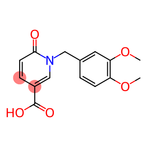 1-[(3,4-dimethoxyphenyl)methyl]-6-oxo-1,6-dihydropyridine-3-carboxylic acid