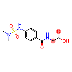 2-({4-[(dimethylsulfamoyl)amino]phenyl}formamido)acetic acid