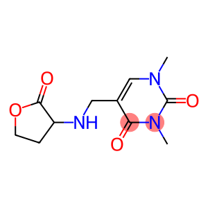 1,3-dimethyl-5-{[(2-oxooxolan-3-yl)amino]methyl}-1,2,3,4-tetrahydropyrimidine-2,4-dione