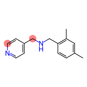 [(2,4-dimethylphenyl)methyl](pyridin-4-ylmethyl)amine