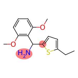 (2,6-dimethoxyphenyl)(5-ethylthiophen-2-yl)methanamine