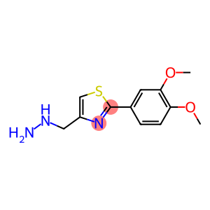 2-(3,4-dimethoxyphenyl)-4-(hydrazinomethyl)-1,3-thiazole