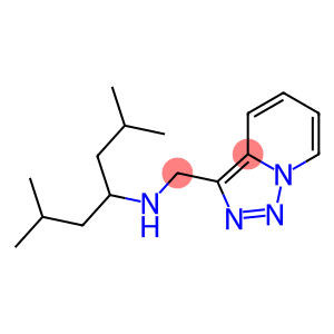 (2,6-dimethylheptan-4-yl)({[1,2,4]triazolo[3,4-a]pyridin-3-ylmethyl})amine