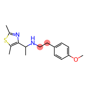 [1-(2,5-dimethyl-1,3-thiazol-4-yl)ethyl][2-(4-methoxyphenyl)ethyl]amine