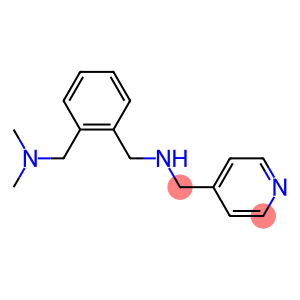 ({2-[(dimethylamino)methyl]phenyl}methyl)(pyridin-4-ylmethyl)amine