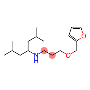 (2,6-dimethylheptan-4-yl)[3-(furan-2-ylmethoxy)propyl]amine