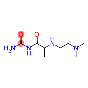 (2-{[2-(dimethylamino)ethyl]amino}propanoyl)urea