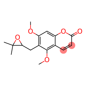 6-[(3,3-dimethyloxiran-2-yl)methyl]-5,7-dimethoxy-chromen-2-one