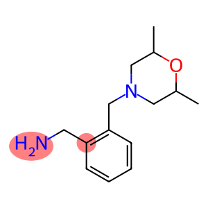 1-(2-[(2,6-DIMETHYLMORPHOLIN-4-YL)METHYL]PHENYL)METHANAMINE