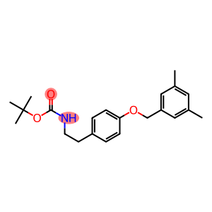 (2-[4-(3,5-DIMETHYL-BENZYLOXY)-PHENYL]-ETHYL)-CARBAMIC ACID TERT-BUTYL ESTER