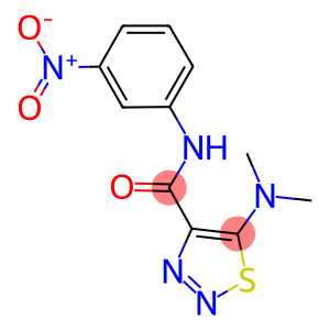 5-(DIMETHYLAMINO)-N-(3-NITROPHENYL)-1,2,3-THIADIAZOLE-4-CARBOXAMIDE