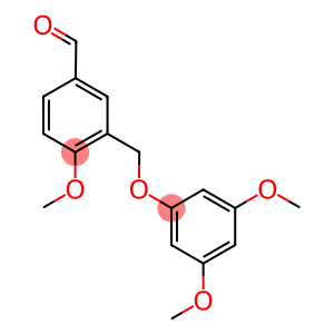 3-[(3,5-DIMETHOXYPHENOXY)METHYL]-4-METHOXYBENZALDEHYDE