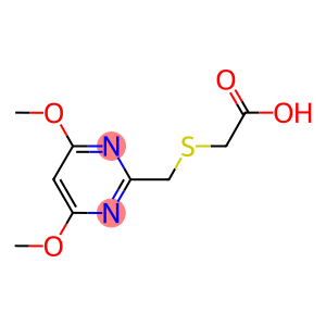 2-[[(4,6-DIMETHOXYPYRIMIDIN-2-YL)METHYL]THIO]ACETIC ACID