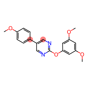 2-(3,5-DIMETHOXYPHENOXY)-5-(4-METHOXYPHENYL)PYRIMIDINE