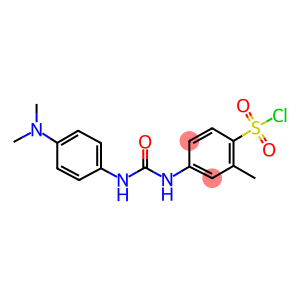 4-[3-(4-DIMETHYLAMINO-PHENYL)-UREIDO]-2-METHYL-BENZENESULFONYL CHLORIDE